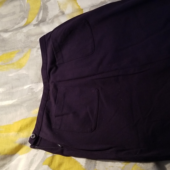 LONG COTTON SKIRT WITH TWO SIDE SLITS - Picture 4 of 5